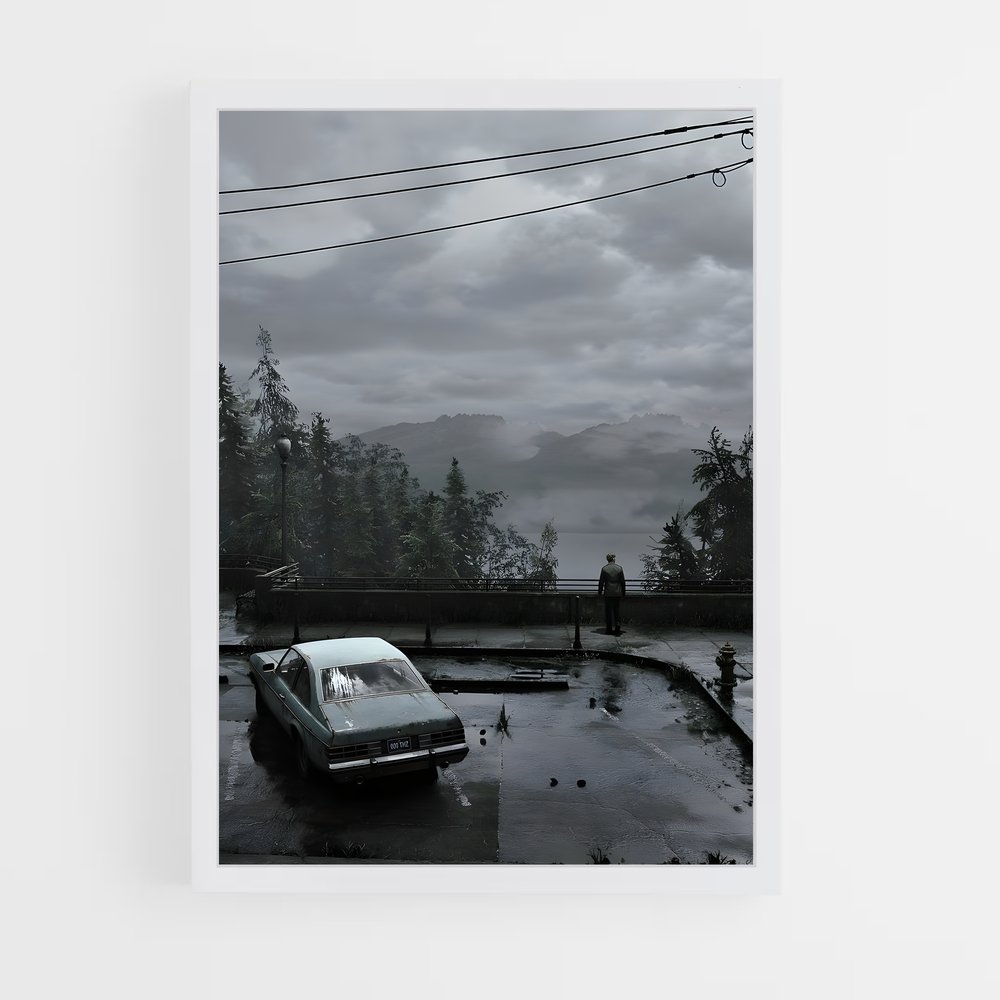 Poster Silent Waters – affiche Silent hill (vue 3)